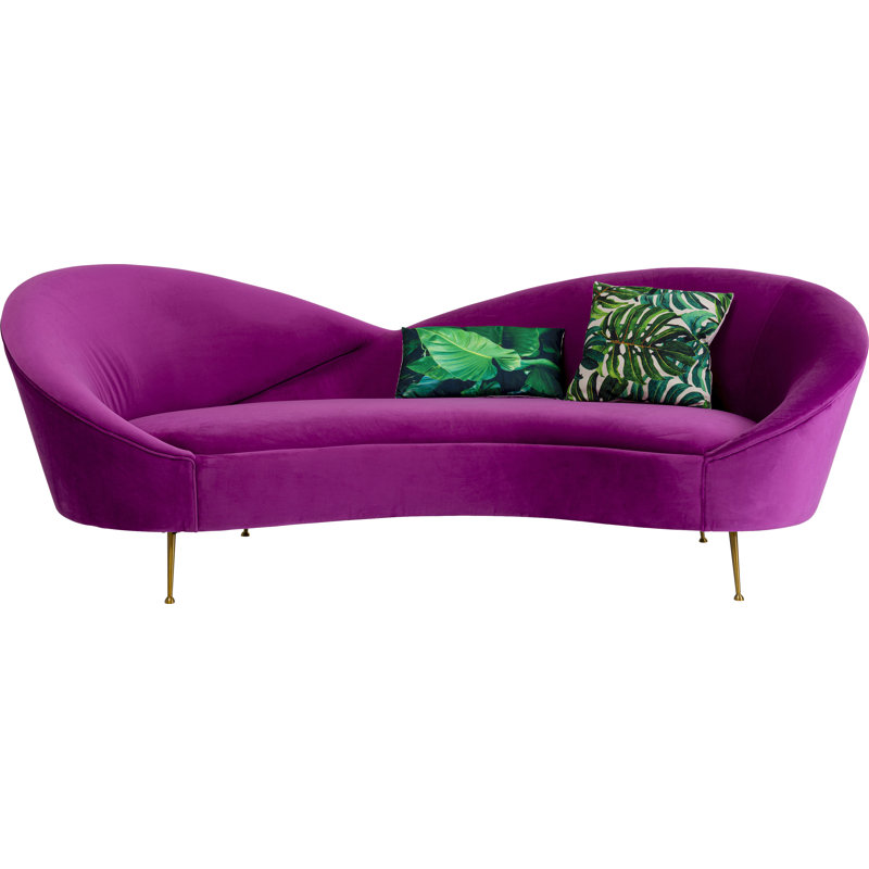 Sofa Night Fever 3-Seater, Purple