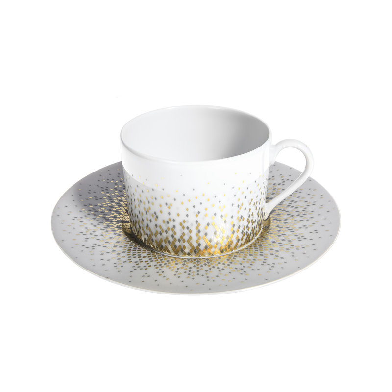 Souffle d' Or Teacup & Saucer