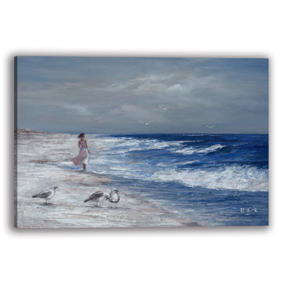 Taber " Seaside Encounter " Painting Print