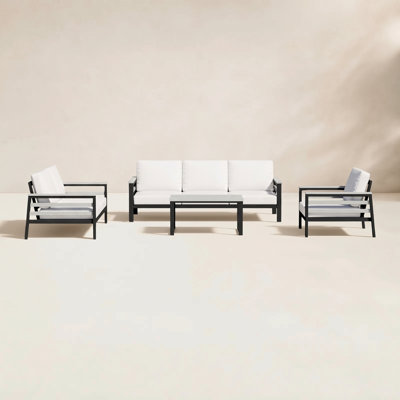 Townsend - Person Patio Conversation Set with Cushions