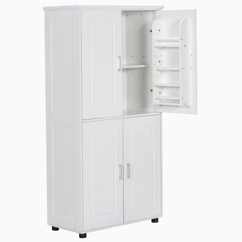 Armoire de rangement haute avec portes