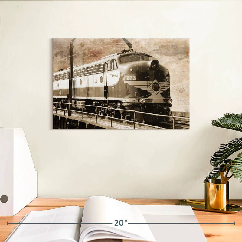 Mehar Erie Train, 8" H x 12" W