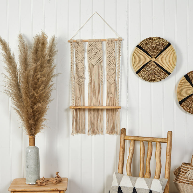 Macrame Knotting Wall Hanging