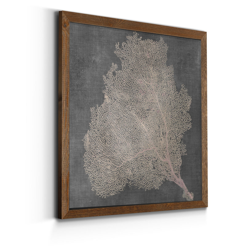 Nuit trouble, reproduction d’art encadrée, H 35,5 po x l 35,5 po x P 1,5 po, Toile avec cadre érable, Pas de tapis