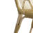 2Pcs Outdoor Seating Chairs - Strong Iron Frame, Hand-Woven , 400Lbs Weight Support, Assembled, Simple Maintenance For Garden & Poolside Robust Natural Weave, Capacity, Easy To Wipe Clean Patio-1038059613