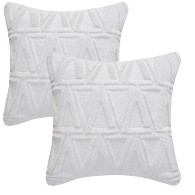 Housse de coussin en fausse fourrure de 18 po Boston