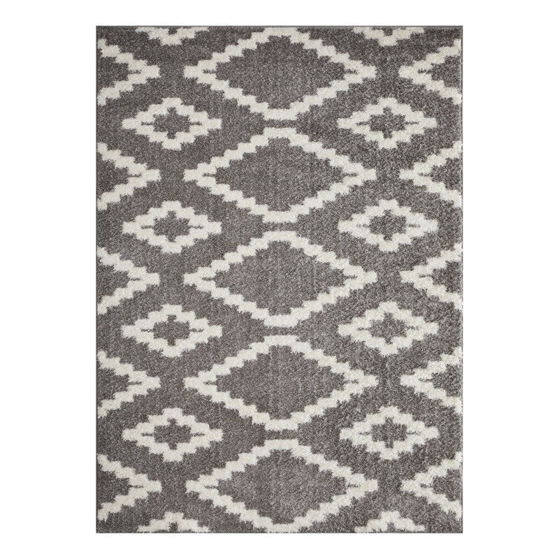 Ishrana Performance Geometric Indoor Rug, Rectangle 9'10" x 12'10"