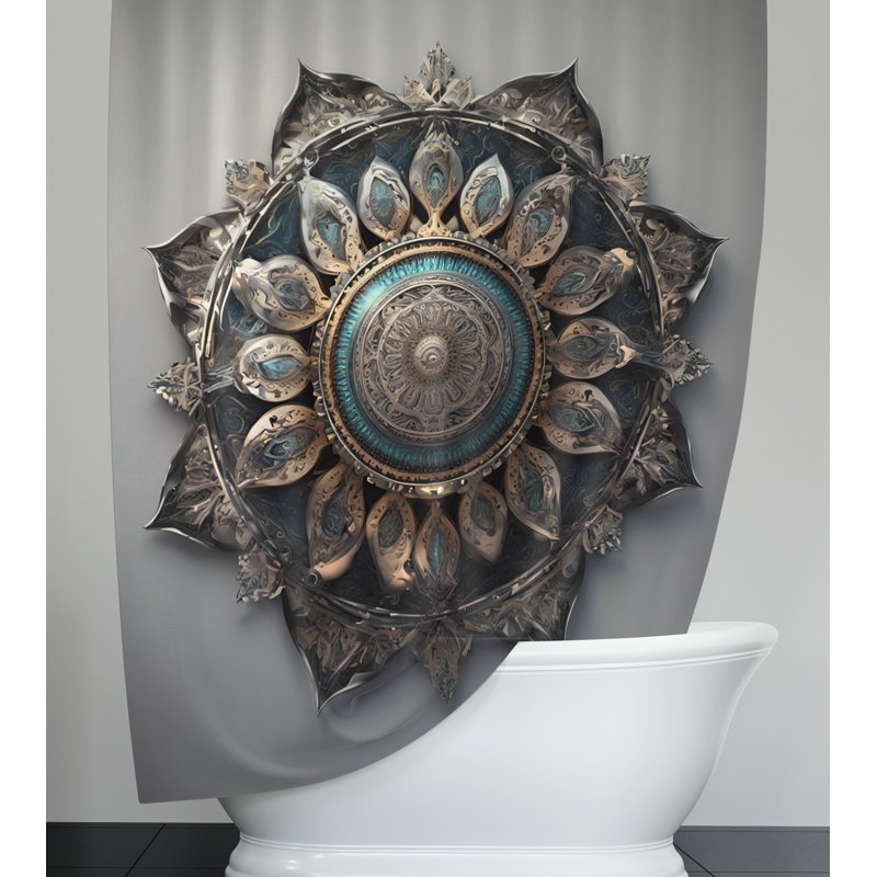 Rideau de douche Hegg, H 72 po x l 70 po