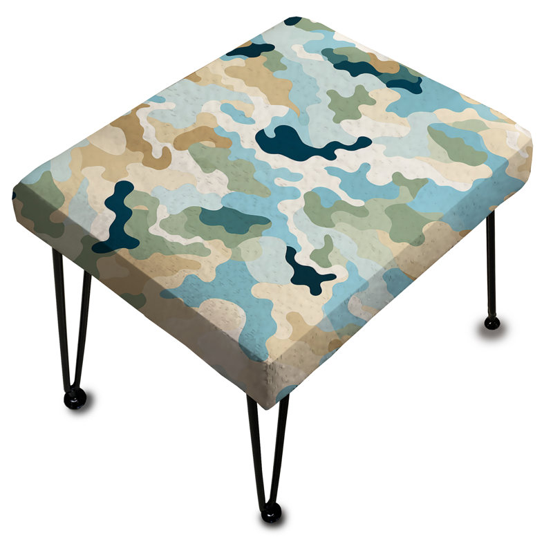 Mélange de camouflage Oasis - Repose-pieds rectangulaire camouflage
