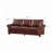 Classic Living Room Nails Sofa Faux Leather-253017792-245945509