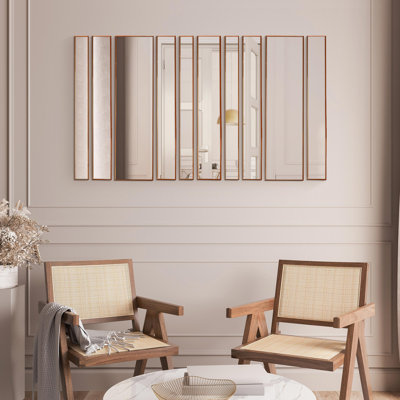 Ensemble de miroirs muraux Burnadette