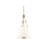 Lodi 4-Light Dimmable Fabric Cone Pendant-1829598408