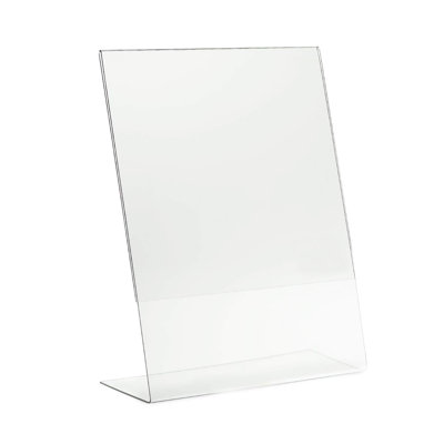 Stand-Up Slant-Back Menu Photo Sign Holder