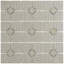 Carreau de mosaïque en porcelaine nid d'abeille pour mur et plancher 11 po x 11 po Oxford-36595298