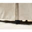 Canapé modulaire convertible de 5 places en forme de L beige recouvert de tissu doux et de fabrication en forme de canapé, coussins réversibles à accoudoirs roulés mi-moelleux-806399307