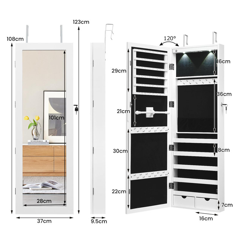 Celyne Jewelry Armoire