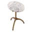 Side Table Cortina Oval - White Marble Top