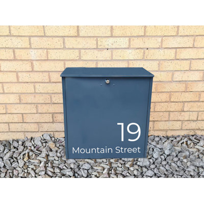 Adanely Steel Wall Mounted Post Box
