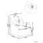 Kids Boucle Armchair Penguin FYN-2034474687