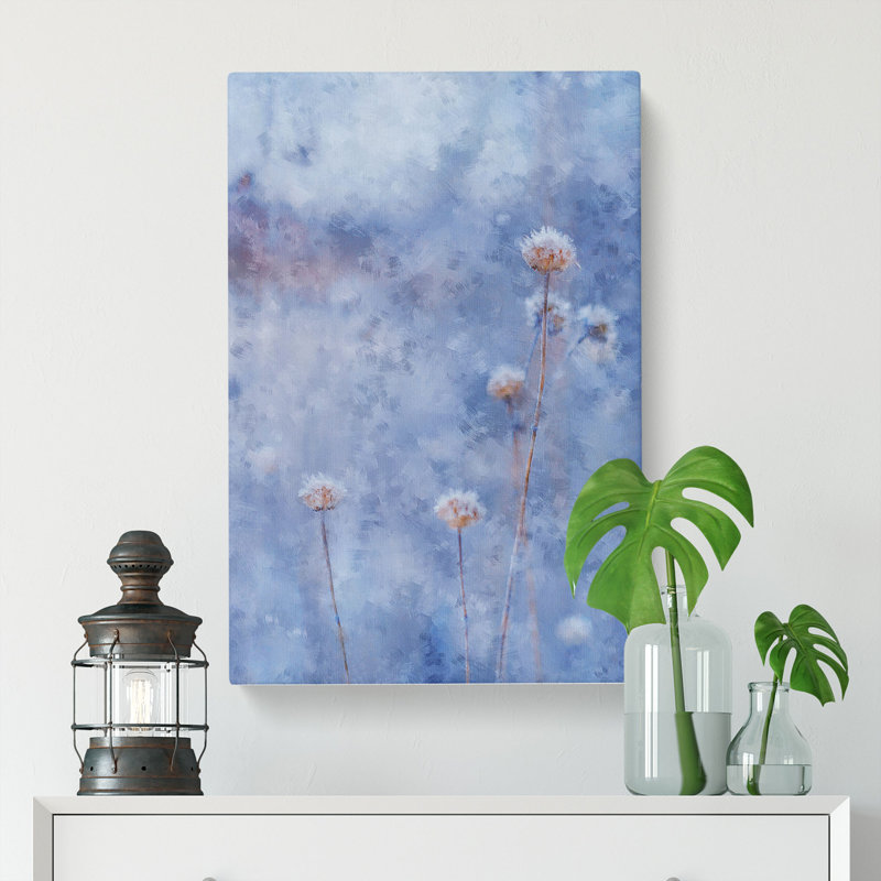 View Of The Wild Flowers - Wrapped Canvas, 91cm H x 60cm W x 4cm D
