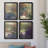 " Monet's Landscape I " 4 - Pieces Painting Print-649948878-649948877