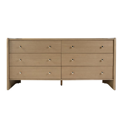 Mallory 6-Drawer Rounded Back Dresser