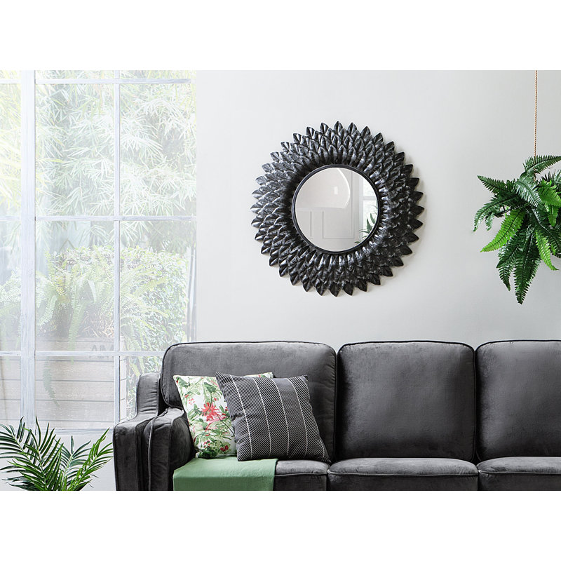 Carlee Metal Flat Wall Mirror