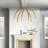 Yula 6 - Light Dimmable Modern Linear Chandelier-972576414