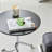 15.55'' H Metal Base Side Table