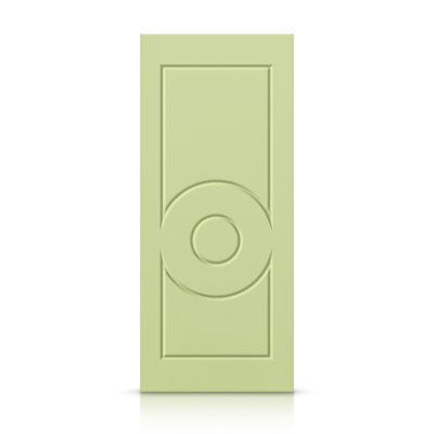 Porte standard à panneaux en bois massif