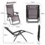 Verona Set of 2 Folding Zero Gravity Sun Loungers