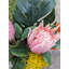 Arrangement de soie tropicale Protea