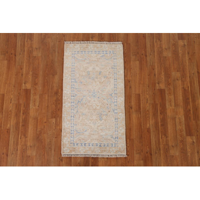 Tapis unique en coton 3 pi 9 po x 2 pi Neeach Neemi