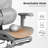 Ergonomic Office Chair with Adjustable Seat Depth, Dynamic Lumbar Support, and Footrest-1685237442