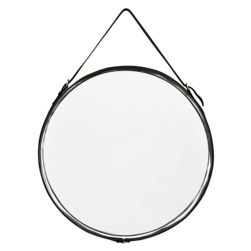 Puck Flat Beveled Mirror