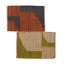 Rectangle Abstract Flatweave Hemp Area Rug in Red/Gray-1120644960