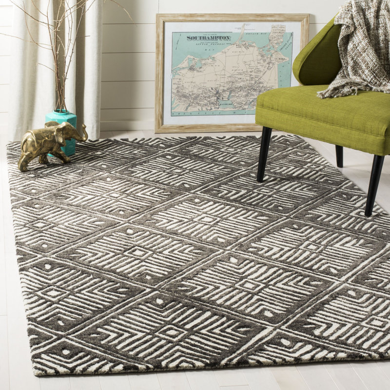 Tapis en laine touffeté à la main Oldroyd, Rectangle 5 pi x 8 pi