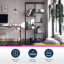 Andreis 179.8 cm H x 86.1 cm W Steel Etagere Bookcase