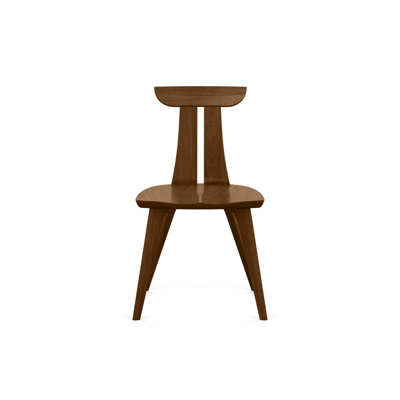 Estelle Solid Wood Dining Chair, Walnut