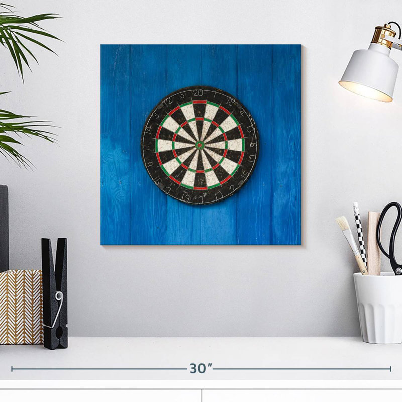 Senne Dart Board, 16" H x 16" W