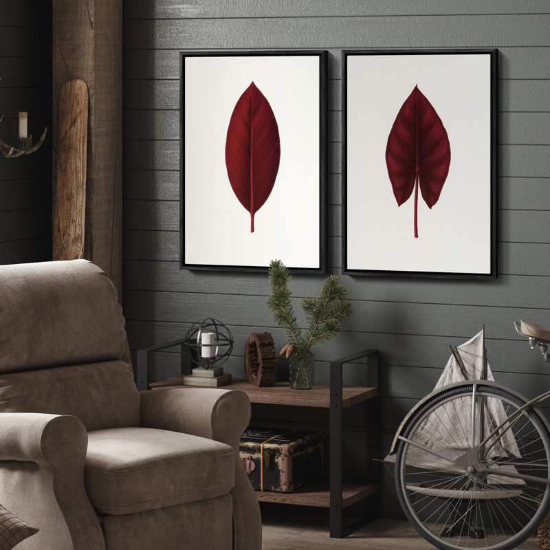 Art mural encadré, rétro, antique, classique pour chambre à coucher - 16 po x 24 po x 2 panneaux, Noir, H 24 po x l 16 po