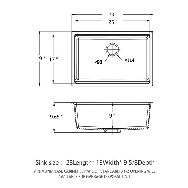 Dimensions du produit