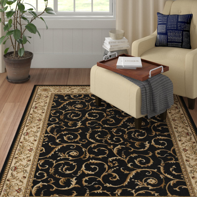 Oriental Indoor Rug, Rectangle 9'10" x 12'10"