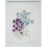 Love Me Floral II Print by Robert Robinson
