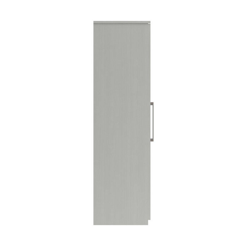 Alishma 2 Door Manufactured Wood Wardrobe, White