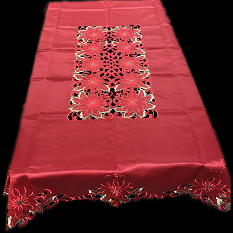 Nappe floral cassidee, L 126 po x l 68 po