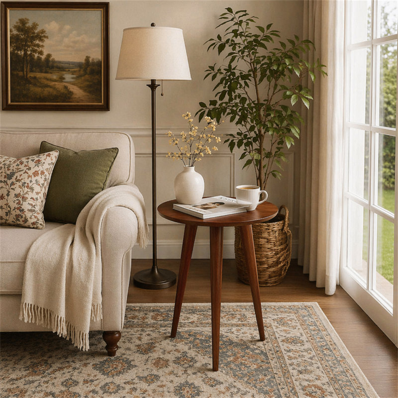 Table de bout, Walnut