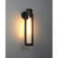 Fixation murale d'extérieur Coastal - H 20 po - Finition noire-1326970585