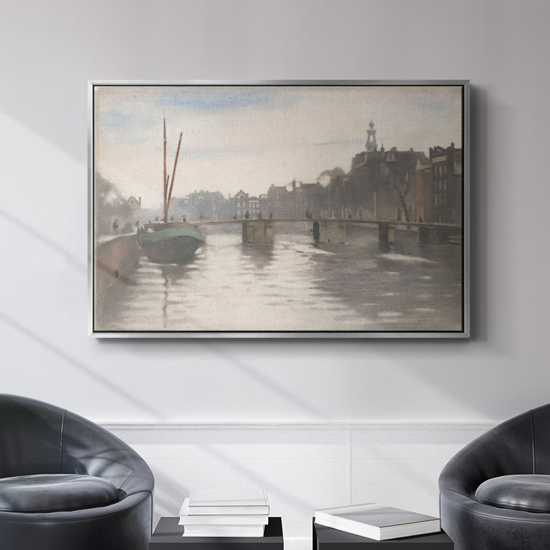 "Vintage Landscape -CCCLVI" sur toile, H 27 po x l 41 po