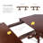 Jeremie 9-Piece Extendable Dining Table Set